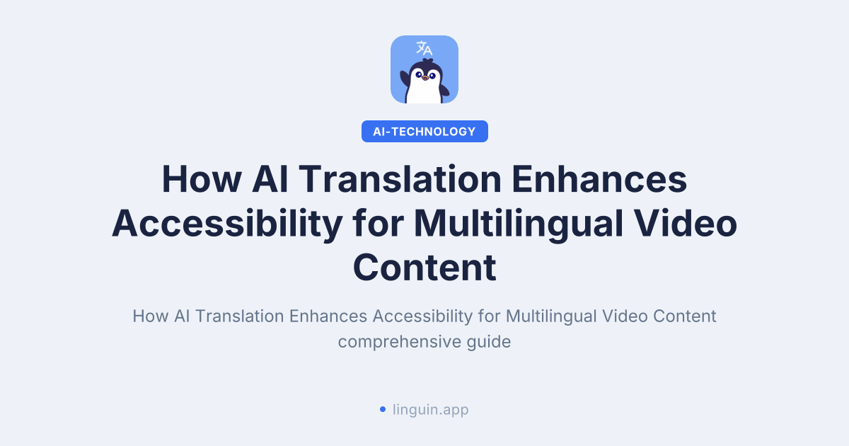 Como a tradução por IA torna o conteúdo em vídeo acessível globalmente