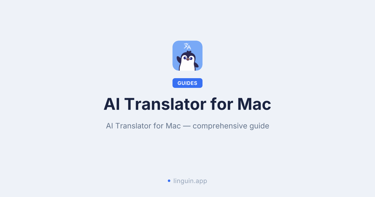Desbloquea el Mundo con el Mejor Traductor IA para Mac