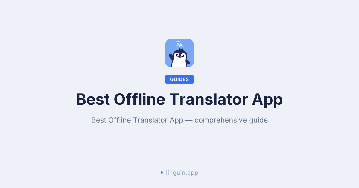 Tu Políglota de Bolsillo: La Mejor Aplicación de Traducción sin Conexión para una Comunicación Fluida