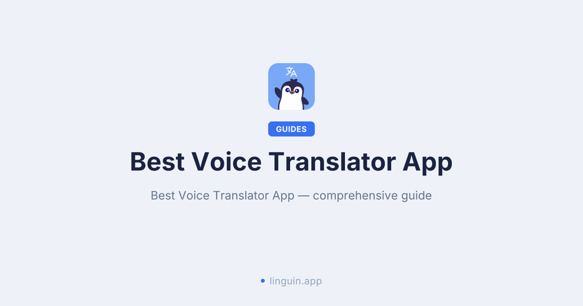 La Mejor Aplicación de Traducción de Voz: Comunicación Fluida en Tu Bolsillo