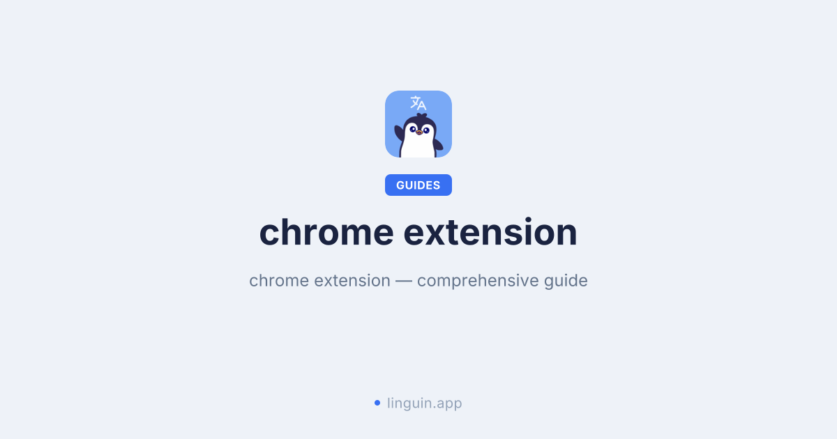 Effortlessly Translate Entire Web Pages with the Linguin Chrome Extension