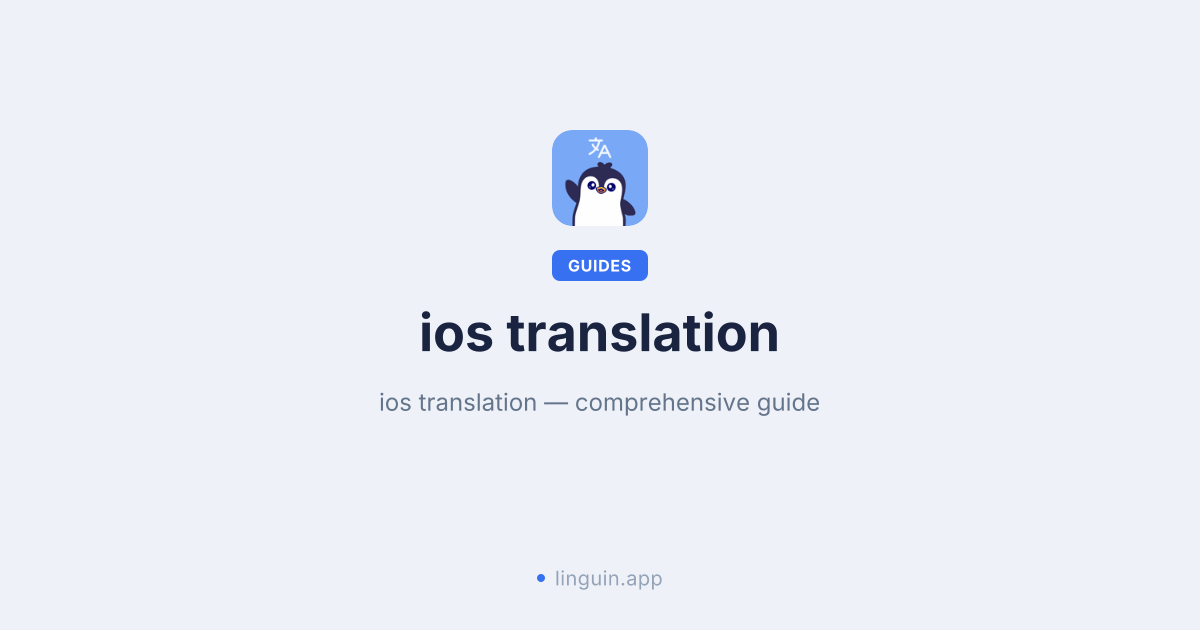 Desbloquea el Mundo: Tu Guía Definitiva de Aplicaciones de Traducción para iOS
