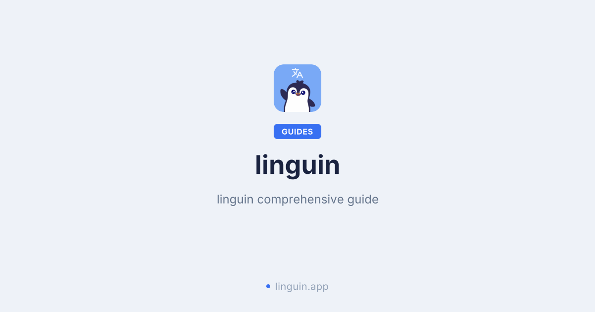 Linguin: Your AI-Powered Translation App for Mac and iOS