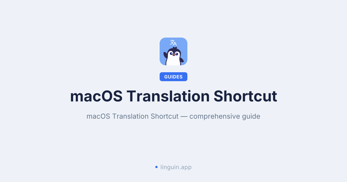 Desbloquea Traducciones Instantáneas con el Atajo de Traducción de macOS