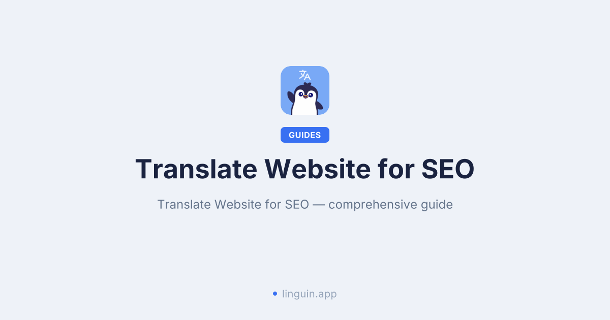 Traduce tu sitio web para SEO: una guía completa