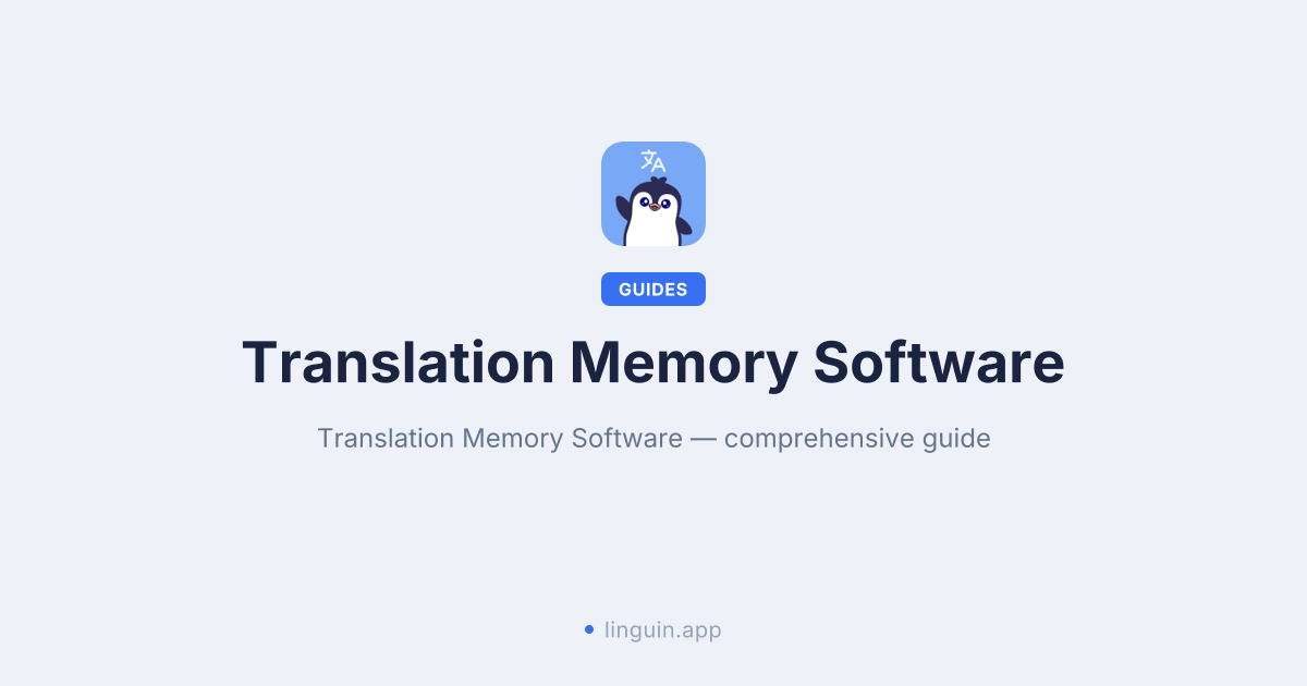 Effizienz freischalten: Ihr Leitfaden zur Translation Memory Software